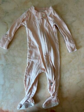 Burt’s Bees Baby Organic Cotton One-Piece Pajama in Light Pink